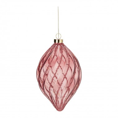 dekorace KAPKA 21cm LED BORDO s časovačem