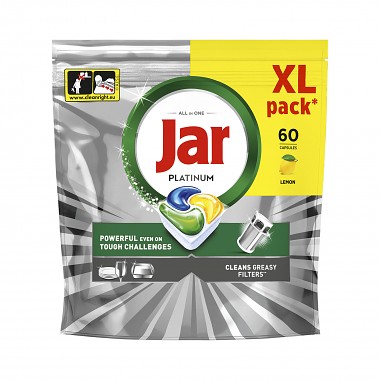 JAR tablety do myčky Platinum Yellow (60ks)